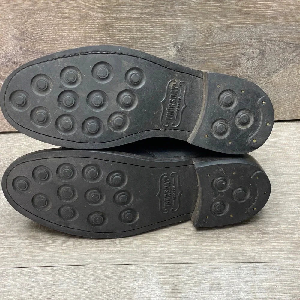 Thursday‎ Boot Co. Boots Scout Mens 6.5 (Fits 7.5) Black Leather Chukka Shoes